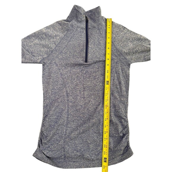 Athleta‎ Fastest Track 1/2 Zip Blue Running Jacket Size Small - Picture 5 of 5